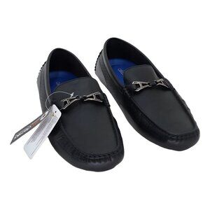 Akademiks Men's Tabor Loafers Black Driving Slip-On US 10.5M